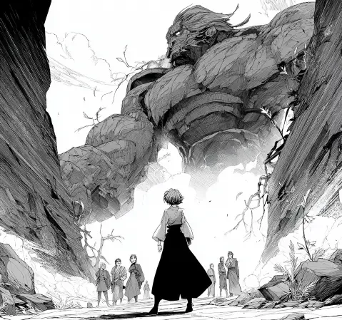 科幻题材漫画《星环边境》封面